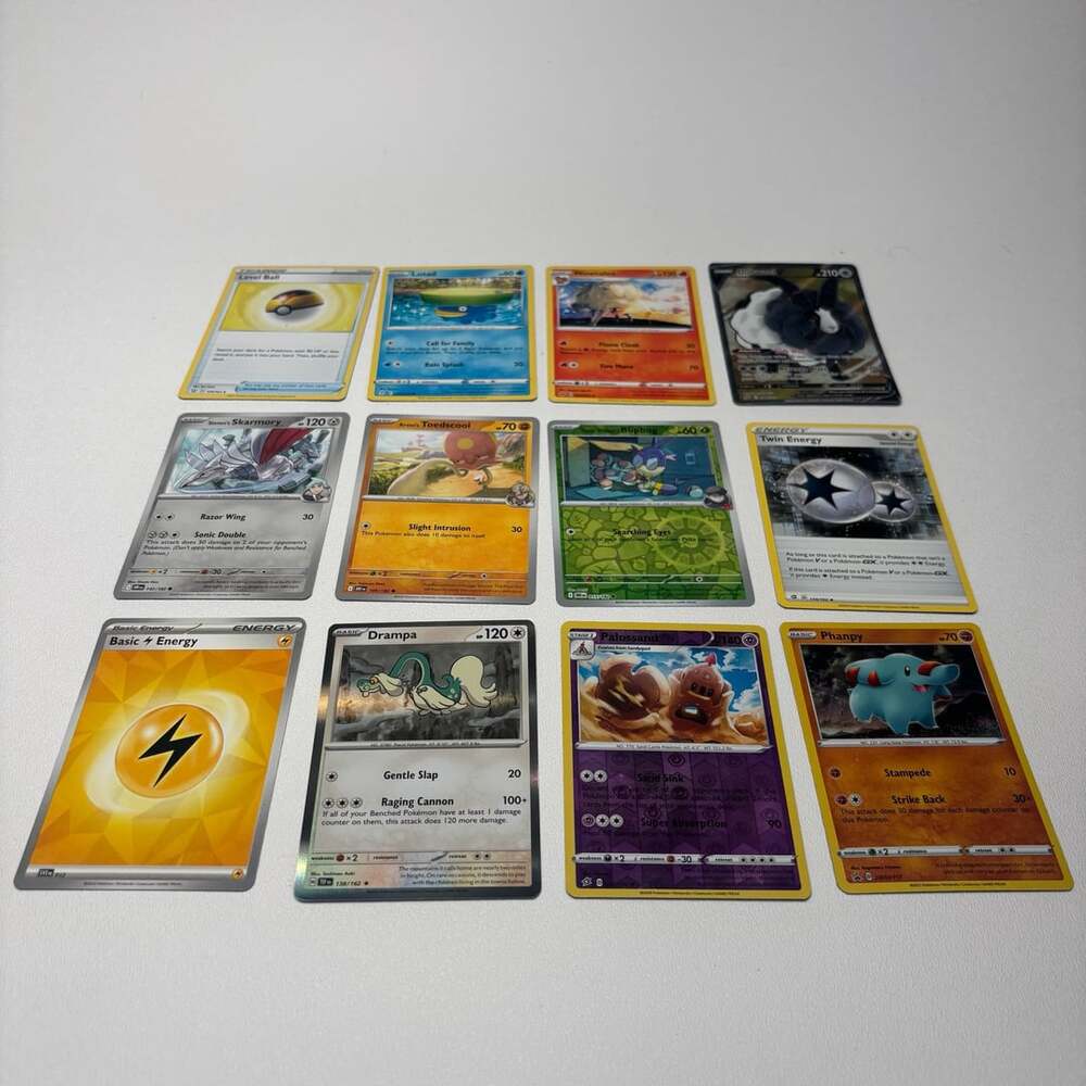 Pokemon Card Lot of 12 Assorted Cards